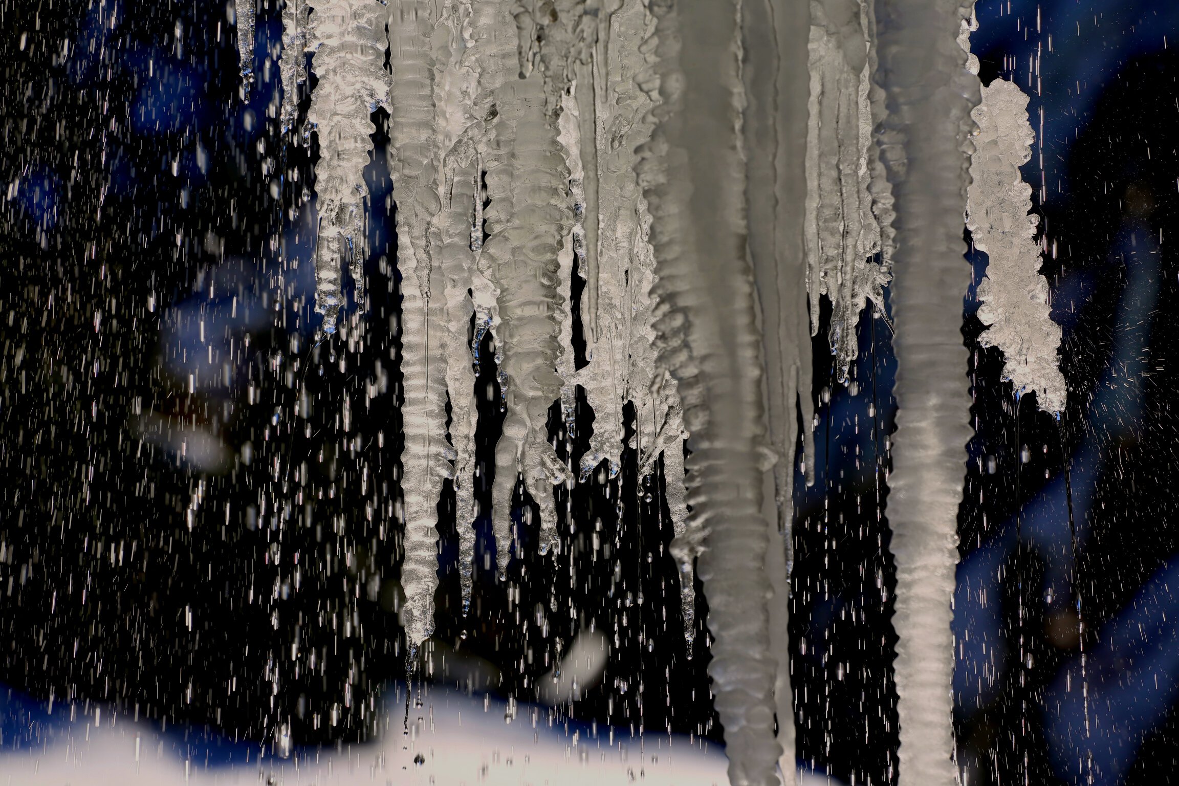 thawing icicle